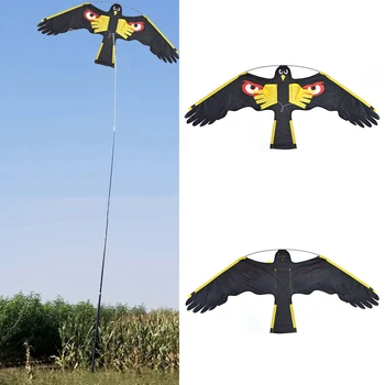 Paukščių Scarer Emuliacija FlyingHawk Ratai Paukščių Aitvaras Daržo Kaliausė, Kieme Ūkio Vėjas FlyingHawk Paukščių Scarer Paukščių Repeller