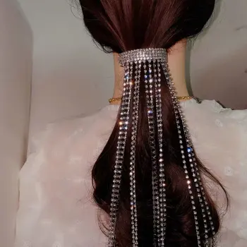 Saldus Diamond Kutas Plaukų Aksesuarai Moterims Merginos Sidabro Lydinio Plaukų Barrettes Smeigtukai Hairbands Apdangalai, Moterų Plaukų Papuošalai