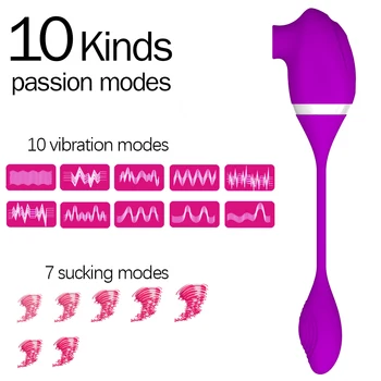 Silikono Čiulpti Lyžis Vibratorius 10 Dažnio Vibracija, Šokinėti Kiaušinių Oralinio Sekso Žaislas Klitorio, Makšties Stimuliatorius Sekso Žaislas, skirtas Moters