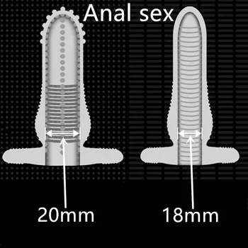 Skaidri penio mova Tuščiaviduriai analinis Dildo butt Plug plečia Dilator Stimuliatorius suaugusiųjų sekso žaislai moteris lesbiečių, Gėjų, anal sex