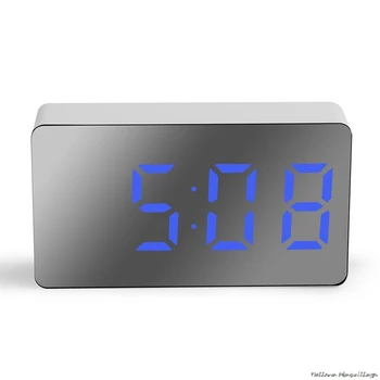 Skaitmeninis Laikrodis-Žadintuvas Butas LED Ekranas žadintuvai Vaikams, Miegamojo Temperatūra Atidėjimo Funkcija, Stalo, Stalo Laikrodis Namų Dekoro