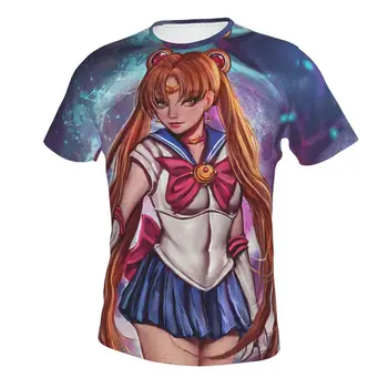 Spausdinti Sailor 2021 Vyrų ir moterų naują atsitiktinis trumparankoviai mados 3D atspausdintas gatvės tendencija įdomus visi aplink T-shirt