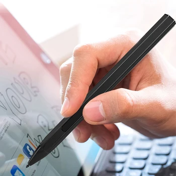Stylus Pen Tablet 4096 Lygiai Slėgio Nešiojamojo kompiuterio Jutiklinį Ekraną, Rašiklį su 3 Plunksnų Patarimas Pakeitimo USB Įkrovimo Paviršiaus Pro 7 6 5