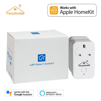 Timethinker Smart Plug Apple Homekit Smart WIFI Lizdas ALexa 