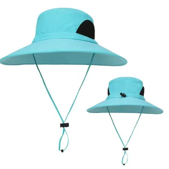 Unisex Platus Kraštų Saulės Skrybėlę Lauko UPF 50+ Vandeniui Boonie Kibirą Skrybėlę Vasarą UV Apsauga nuo Saulės, Kepurės Žvejyba, Žygiai, Medžioklės