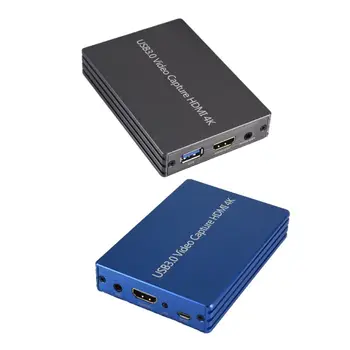 USB3.0 HDMI 4K Aukštos raiškos Vaizdo Fiksavimo Kortelės, HDMI, USB Video Capture Dongle skirtas Winodws Live Transliacijos
