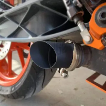 Už KTM DUKE 250 390 2017 m. 2018 m. 2019 m. Išmetimo Vamzdis Motociklų Aksesuarų Duslintuvo Pabėgti Tyla Suportas Galinis Vamzdis Lenktynių Juoda