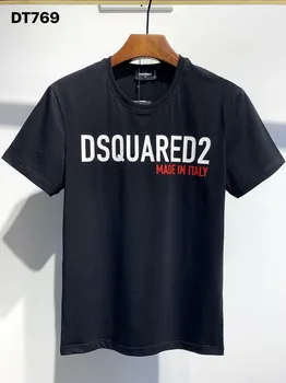 Užjūrio Autentiški 2021 NAUJA, T-Shirt D2 O-Kaklo trišakiai Trumpi rankovėmis Viršūnes DSQ2 Vyrų Drabužiai DT769