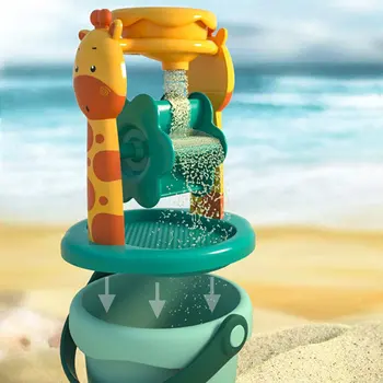 Vaikai Paplūdimio Žaislai Vaikams Paplūdimys Žaisti Vaikams, Žirafa, Smėlio Nustatyti Vasaros Smėlio Žaisti Smėlio Ir Vandens Žaidimo Paplūdimys Žaidimas