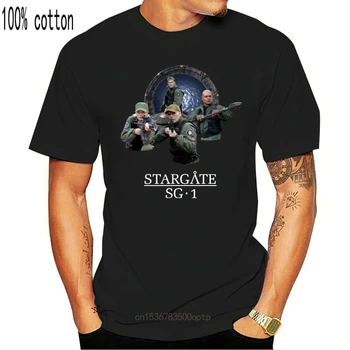 Vyrams trumpomis rankovėmis marškinėlius Žvaigždžių vartai SG 1 Komanda Unisex Marškinėliai Moterims t-shirt