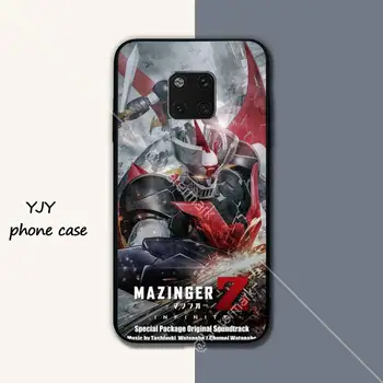 Yinuoda Mazinger Z juoda minkštas telefono dėklas padengti Huawei mate 9 10 20 30 lite 9 10 20 30 pro 20X funda