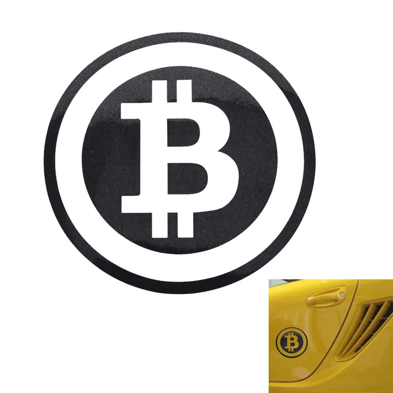 skaidrus bitcoin logotipas
